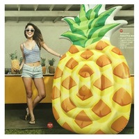 Flotteur gonflable INTEX 58761 en forme d'ananas de grande taille pour adultes, vente en gros, flotteur de piscine