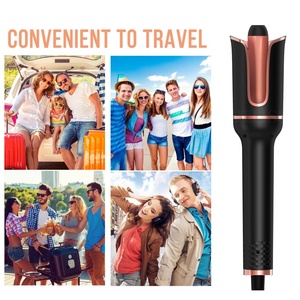 Black Automatic Hair Curler Multi Function Ceramics Curly Hair <b>Iron</b> Professional Styling Tools Black Wand Curling <b>Iron</b> - Product Image 3