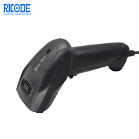 Lecteur de codes-barres USB filaire TiCODE, scanner portable commercial pour l'accueil des hôtels, la réception des clients et le service en chambre