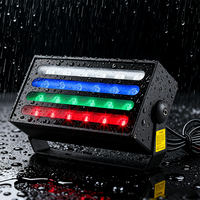 Lampu Pohon LED Multiwarna untuk Taman Eksterior, Pewarna DMX512 RGB, Lampu Sorot Warna-warni untuk Dekorasi Luar Ruangan, Lampu Pelangi
