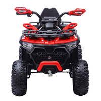 Quad électrique pour enfants 12V, 4 roues, à batterie, avec accélérateur manuel et son moteur réaliste