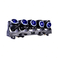 LgLighting Tornado 700W RGBW LED Moving Head Stage Light avec contrôle DMX512 pour événements, discothèques, clubs et spectacles de DJ