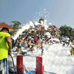 3000W điện DJ di chuyển đầu máy bay phản lực bọt tuyết pháo Máy làm đá khô với điều khiển từ xa điều khiển bằng tay cho bữa tiệc sân khấu cho bể bơi - Product Image 5