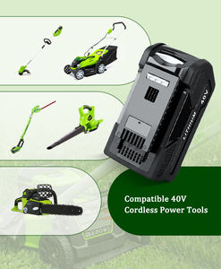 סוללת כלי עבודה חלופית למכסחת דשא 40V 3AH, סוללת ליתיום-יון 40V 3.0AH למכסחת דשא אלחוטית - Product Image 5