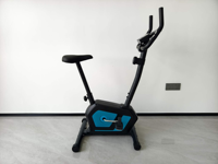 Vélo d'exercice vertical à résistance magnétique TOPFIT, 8 niveaux, vélo d'appartement pour la maison, équipement de fitness