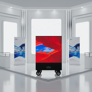 Pantalla LED móvil recargable a todo color P1.9, adecuada para publicidad móvil en exposiciones y centros comerciales - Product Image 3