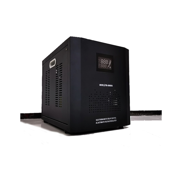 Automatic Static Single-Phase Voltage Regulator 10KVA-30KVA AC Input 100-270V Output 220V/110V 50/60Hz High Efficiency