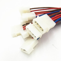 Câble personnalisé ODM 18awg 22awg 24awg 26awg avec connecteur de ventilateur Molex, assemblage de faisceau de câbles