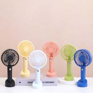 Ventilador de Mano Promocional para Estudiantes, Mini Ventilador Portátil USB de Larga Duración, Ventilador Pequeño de Mano con Soporte y Logotipo Personalizado - Product Image 2