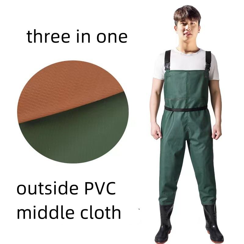 Byloo Hot Selling Breathable Keep Warm Hunting Waders Fishing Boots Thicken  Camouflage Neoprene Chest Waders