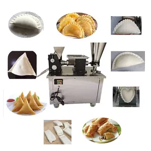 Máquina automática para hacer productos de grano de 110V y 220V, máquina para hacer Samosas, empanada, máquina para hacer bolas de masa hervida de rollos de primavera