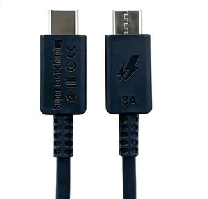 สายชาร์จ8A ความเร็วสูงสายชาร์จสำหรับซัมซุง S20/S22/S23 NOTE10/20แบบ Dual <span class=keywords><strong>Type</strong></span> <span class=keywords><strong>C</strong></span> สายข้อมูล45W/65W - Product Image 3