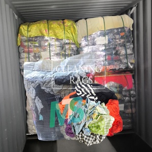 Chiffons de nettoyage industriels en coton de haute qualité, 100% coton, couleurs mélangées, pour usage industriel - Product Image 1