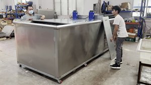 직접 냉각 염수 블록 얼음 만들기 기계 <span class=keywords><strong>300kg</strong></span> 960 kg/일 큰 저렴한 얼음 블록 만들기 기계 남아프리카 공화국 - Product Image 2