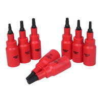Outils de réparation professionnels pour véhicules électriques, 41 pièces, clé isolée 1000V, douille, tournevis, ensemble d'outils à main