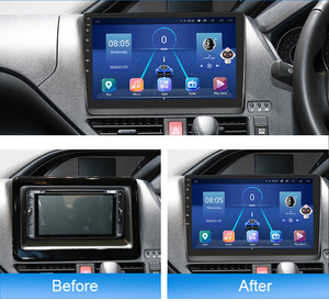 10 inç 2 Din GPS navigasyon kafa ünitesi <span class=keywords><strong>Android</strong></span> multimedya Carplay dokunmatik ekran araba radyo Toyota Noah Esquire VOXY için 2014-2017 - Product Image 3