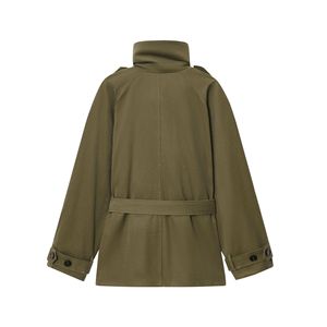 Cappotto Trench da <span class=keywords><strong>Donna</strong></span> <span class=keywords><strong>Primavera</strong></span> 2026 Nuova Moda con Cintura Vintage Maniche Lunghe Tasche Versatile Casual Chic <span class=keywords><strong>Soprabito</strong></span> Femminile - Product Image 2