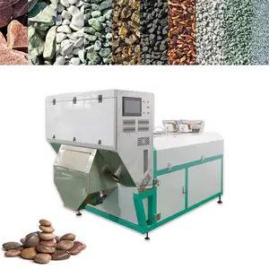 बेल्ट प्रकार अयस्क/फ्लोराइट/कंकड़/केल्साइट/चूना पत्थर/Barite/क्वार्ट्ज रंग सॉर्टर मशीन के लिए पत्थर रंगीन छँटाई