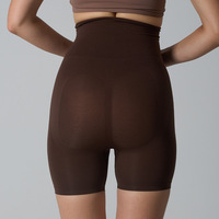 Shorty gainant taille ultra haute respirant pour femme, grande taille, avec forte compression abdominale, de haute qualité
