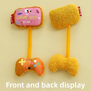 Juguete personalizado para gatos respetuoso con el medio ambiente hecho de alambre de teléfono, juguete de peluche de hierba gatera con campana, suministros para mascotas adecuados para perros y gatos. - Product Image 3