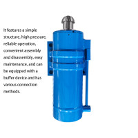Cylindre de pelle hydraulique OEM ODM robuste à conception soudée pour machines de construction