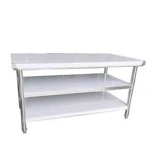 Factory wholesale Used Stainless Steel Work Table restaurant work bench with fast delivery