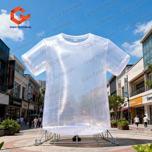 Ballon gonflable de T-shirt gonflable géant de modèle de vêtements de T-shirt pour la publicité extérieure - Product Image 2