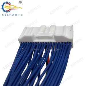 Arnés de cableado adaptador automotriz personalizado de 40 pines macho a hembra con conector <span class=keywords><strong>RCA</strong></span> tipo bala para coche - Product Image 2