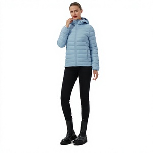 Women's <b>Winter</b> Puffer <b>Jacket</b> Breathable <b>Waterproof</b> Reversible High Quality solid colour Custom OEM Wholesale - Product Image 1