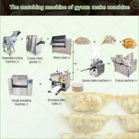 Mesin pangsit otomatis Semi otomatis, Gyoza Df28 Dr-Jz1 teknologi Jepang semiotomatis