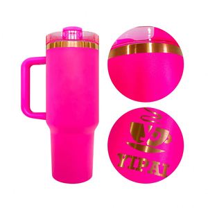 Gobelet isotherme 40oz en acier inoxydable plaqué or et cuivre avec revêtement en poudre, pour gravure laser tournesol - Entrepôt USA - Product Image 5