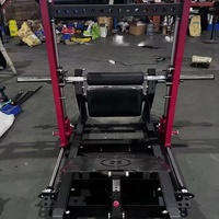 Nouvelle conception Machine à charge libre pour Hip Thrust et Glute Bridge, et Appareil de développement des muscles fessiers et ischio-jambiers assis pour l'étirement des hanches et le développement des fessiers