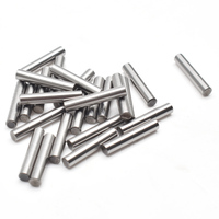 Broches de roulement à rouleaux à aiguilles amples personnalisées 1.5mm, 2mm, 2.5mm, 3mm, tige cylindrique, broche de roulement en acier chromé