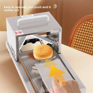 เครื่องตัดขนมปังแฮมเบอร์เกอร์แบบใช้มือ ความจุสูง สำหรับเชิงพาณิชย์ - Product Image 1