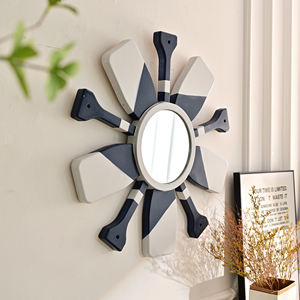 Miroir mural en bois rustique écologique ART NEST de 5,0 mm d'épaisseur pour la décoration intérieure - Vente en gros pour fabricants - Product Image 4