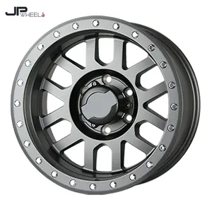 16 17 Polegadas Off Road Wheel Negativo 6 Furos Roda Jantes Cubo Da Roda Da Liga Do Carro Com 6x114.3 6x16/139.7 5x12 7/139.7 Aro # R1088