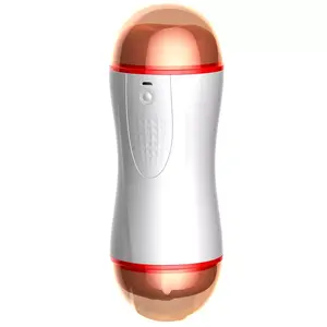 Vibrator Cup Masturbator Pria Mainan Silikon Vagina Saku untuk Pria Masturbasi Mainan Seks Pria untuk Pria