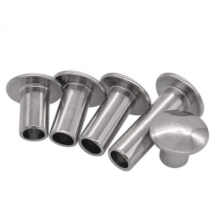 Tùy chỉnh thép mạ phẳng đầu SS 304 bán thép không gỉ Doom đầu đinh tán - Product Image 2