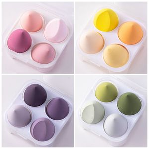 4Pcs Mềm Latex Miễn Phí Trang Điểm Miếng Bọt Biển Máy Xay Sinh Tố Kit Vẻ Đẹp Trứng Mỹ Phẩm Phun Nền Tảng Bột Bọt Biển Phụ Nữ Make Up Công Cụ Làm Đẹp - Product Image 5