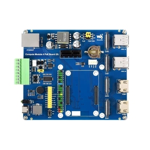 BSSY)Scheda IO <span class=keywords><strong>Raspberry</strong></span> <span class=keywords><strong>Pi</strong></span> Compute Module <span class=keywords><strong>4</strong></span> con funzionalità PoE (Tipo B), per tutte le varianti di CM4 - Product Image 2
