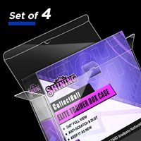 Boîte de protection en acrylique écologique personnalisée pour Elite Trainer Box, étui de présentation en PVC ETB
