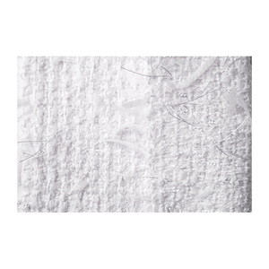 Tissu en tweed fantaisie de qualité supérieure fabriqué en Corée, maille papillon blanche transparente à texture poilue, tissu textile tissé sur mesure OEM & ODM - Product Image 2