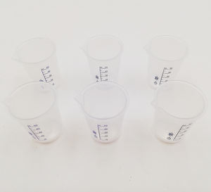 GelsonLab HSCW-004A उच्च गुणवत्ता वाले प्लास्टिक बेकर 50 मिलीलीटर बीकर - Product Image 6