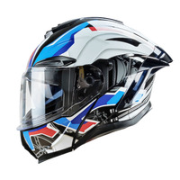 Casque modulaire certifié 3C&DOT - Résistant aux chocs et doublure amovible, directement de l'usine, garantie de 12 mois