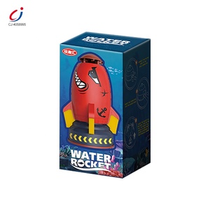 Hengji-Juego de cohete de agua con rotación, lanzador de plástico para exteriores, verano <span class=keywords><strong>360</strong></span> - Product Image 6