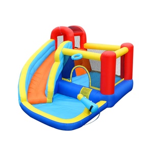 Château gonflable d'aire de jeux <span class=keywords><strong>en</strong></span> plein air, maison gonflable gonflable, saut d'eau, Bodyguard gonflable - Product Image 6