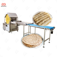 Machine à crêpes professionnelle à gaz 40 cm, pour la fabrication de feuilles de rouleaux de printemps carrées de 10x10 pouces, équipement double pour la production de feuilles de rouleaux de printemps