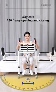 Hydraulic Patient Transfer Lift <strong>Chair</strong> With Commode Shower Bathroom Safety Equipment for <strong>Elderly</strong> Health Care Supply - Product Image 4