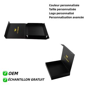 手工制作的长方形磁性礼品盒，可回收 - 用于服装包装 - Product Image 2