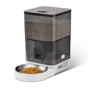 Nuevo Comedero Automático para Gatos de 4L, <span class=keywords><strong>Trans</strong></span> Solo Colors, Comederos para Mascotas, Comedero Automático con Contenedor Transparente, Accesorios para Mascotas - Product Image 3